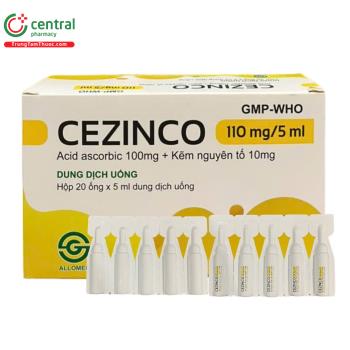 Cezinco 110mg/5ml Allomed