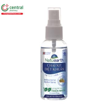 Chai xịt diệt khuẩn Natuearth 60ml