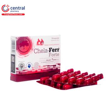 [CHÍNH HÃNG] Thuốc Chela-Ferr Forte giúp bổ sung sắt và các vitamin