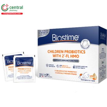 Thuốc Biostime Children Probiotics With 2’-FL HMO Giúp tiêu hóa khỏe