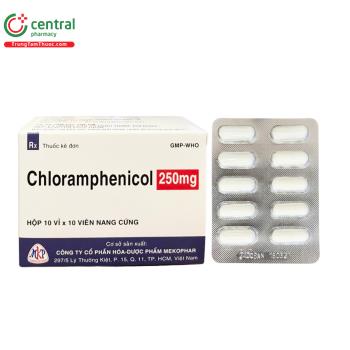 Chloramphenicol 250mg Mekophar