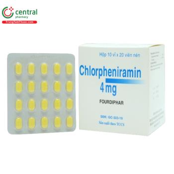  Chlorpheniramin 4mg Fourdiphar