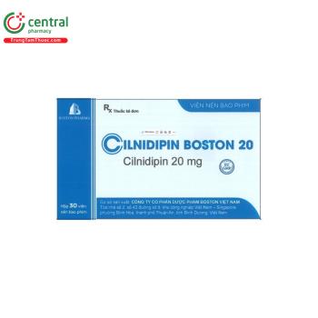 Cilnidipin Boston 20 mg