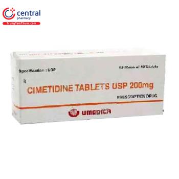 Cimetidine Tablets USP 200mg Umedica