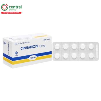 Cinnarizin Vidipha 25mg