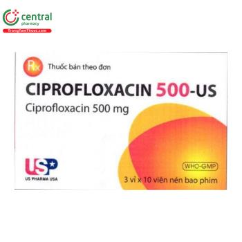 Ciprofloxacin 500-US