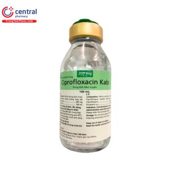 Ciprofloxacin Kabi 200mg/100ml Bidiphar
