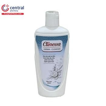Sữa rửa mặt và tắm toàn thân Clineva Derma - Cleanser 200ml