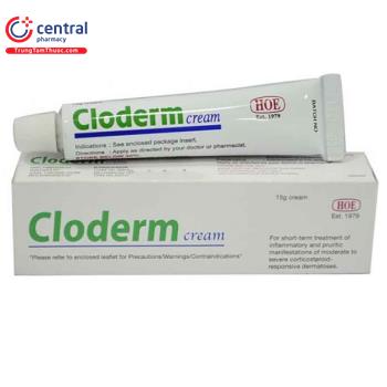 Cloderm cream 15g