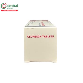 Thuốc Clomedin Tablets 100mg chứa Clozapine điều trị rối loạn tâm thần ...