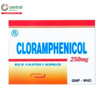 Cloramphenicol 250mg Quapharco