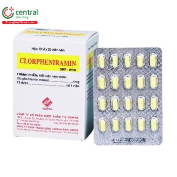 Clorpheniramin 4mg Vidipha