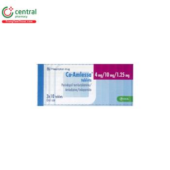 Co-Amlessa 4mg/10mg/1.25mg Tablets