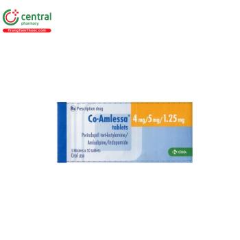 Co-Amlessa 4mg/5mg/1.25mg Tablets