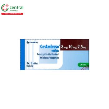 Co-Amlessa 8mg/10mg/2.5mg Tablets