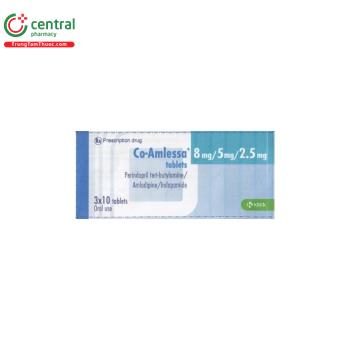 Co-Amlessa 8mg/5mg/2.5mg Tablets