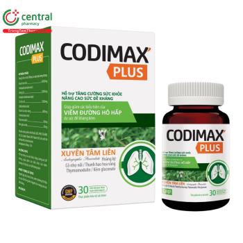 Codimax Plus hỗ trợ giảm đau họng do viêm họng, giảm ho và ngứa rát họng