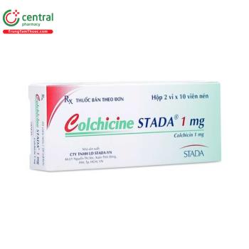 Thuốc Colchicine Stada 1mg điều trị cơn đau Gout cấp tính