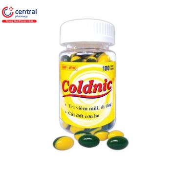 Thuốc Coldnic (Lọ 100 viên) - Giải pháp điều trị ho do cảm lạnh thông ...