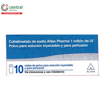 Colistimetato De Sodio Altan Pharma 1 Millón De UI