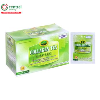 Cốm Collagen Tex Diệp Lục (Hộp 30 gói x 3g)