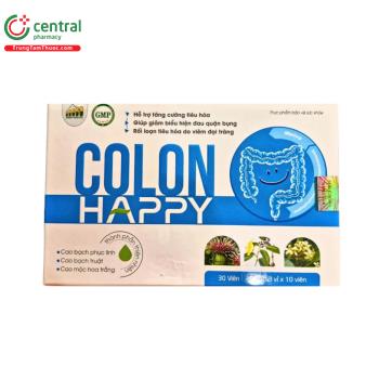 Thuốc Colon Happy - Tăng cường tiêu hóa, giảm triệu chứng viêm đại tràng