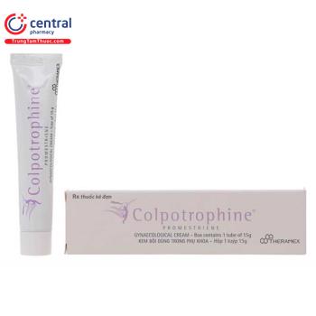 Thuốc bôi Colpotrophine 1% Cream trị các rối loạn do teo âm hộ