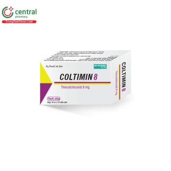 Thuốc Coltimin 8 điều trị các co thắt cơ gây đau trong bệnh lý cột sống ...