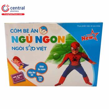 Cốm Bé Ăn Ngủ Ngon Ngôi Sao Việt 