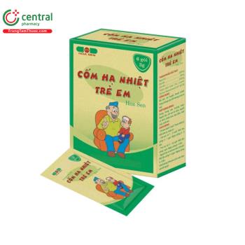 Cốm hạ nhiệt trẻ em Hoa Sen