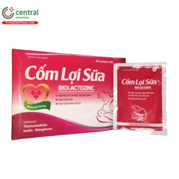Cốm lợi sữa Takira