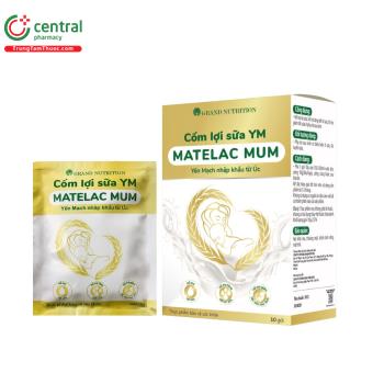Cốm lợi sữa YM Matelac Mum