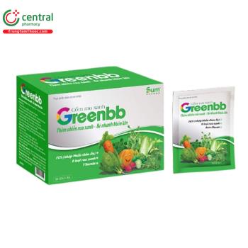 Cốm rau xanh Greenbb