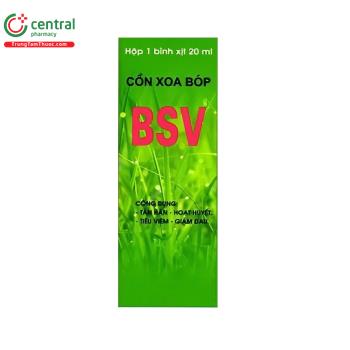 Cồn xoa bóp BSV