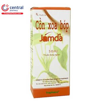 Cồn xoa bóp Jamda