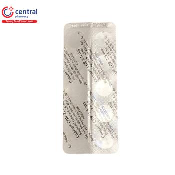 Thuốc Concor COR 2.5mg (Bisoprolol): thuốc điều trị suy tim