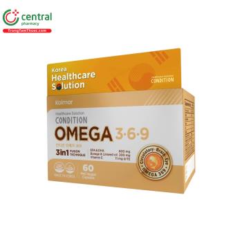 Condition Omega 3.6.9 hỗ trợ chống oxy hóa, cải thiện lipid máu