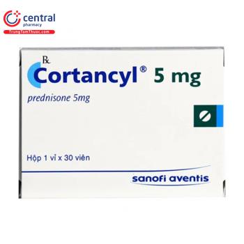 [CHÍNH HÃNG] Thuốc Cortancyl 5mg điều trị viêm và các bệnh tự miễn
