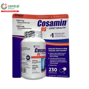 Thuốc Cosamin DS For Joint Health giúp nuôi dưỡng và tái tạo sụn khớp