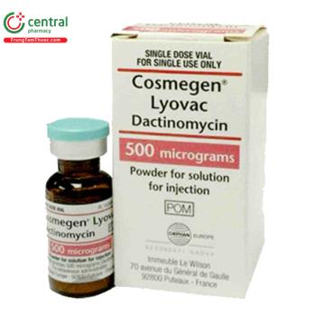 Cosmegen Lyovac 500mcg