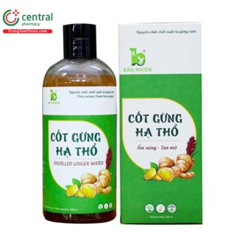 Cốt gừng hạ thổ Bảo Nhiên 330ml