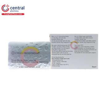 [CHÍNH HÃNG] Thuốc Cyclo-Progynova: điều trị thiếu Estrogen