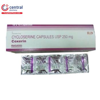 Cycloserin Capsules USP 250mg 
