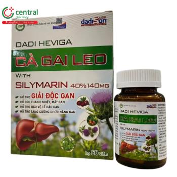 Dadi Heviga Cà gai leo With Silymarin 40% 140mg