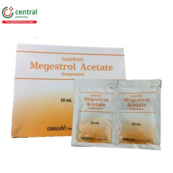 Thuốc Daewon Megestrol Acetate điều trị ung thư vú, nội mạc tử cung
