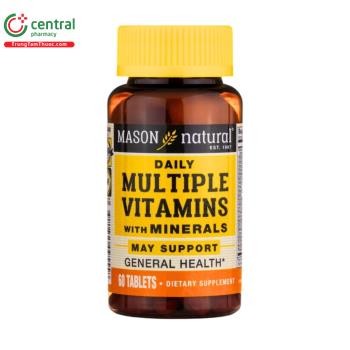 Daily Multiple Vitamins With Minerals tăng cường đề kháng khỏe mạnh