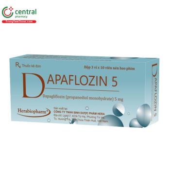Dapaflozin 5mg