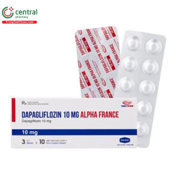 Dapagliflozin 10mg Alpha France