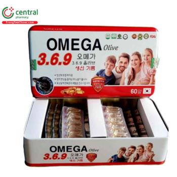 Dầu cá Omega 3.6.9 Olive (Hàn Quốc)