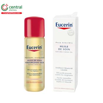 Dầu dưỡng da Eucerin Peau Sensible Huile De Soin Natural Caring Oil 125ml